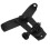 Black Motorcycle Front Camera Mount Holder Steel 10