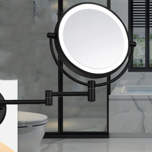 LED Make Up Mirror With 3 Colors Adjustable Brighter Lights For Bathroom 2