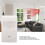 Caméra WiFi coaxiale 2 MP 1080p vision nocturne pour bureau 3