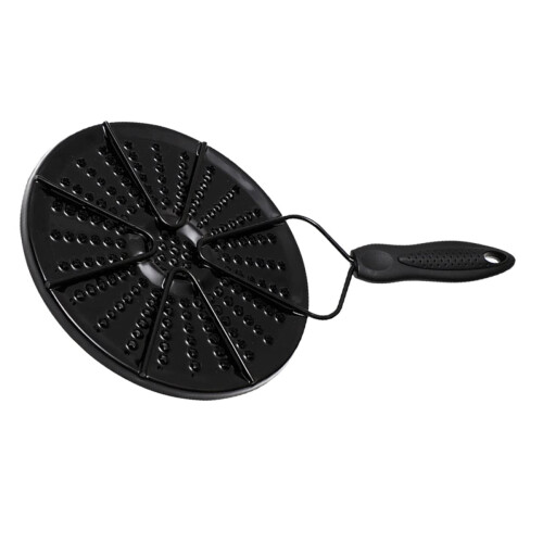 Flame Mat Pot Plate Covers with Gas Electric Diffuser Guide Black Iron