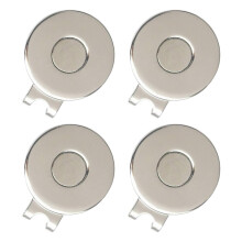 4 pièces marque-balles, disque de 25 mm, 32,5/32 cm, argent