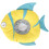 Collier de récupération pour chat en forme de poisson réglable 71-105g 2