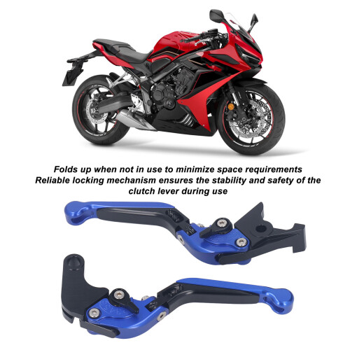 Leva della frizione regolabile blu per CBR650F/CB650F/R 2