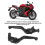 Leva pieghevole regolabile CNC6061 nera per CBR650F 3