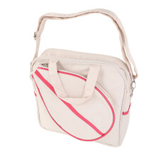 Large Capacity Oxford Badminton Racket Bag White, Dry/Wet Separation