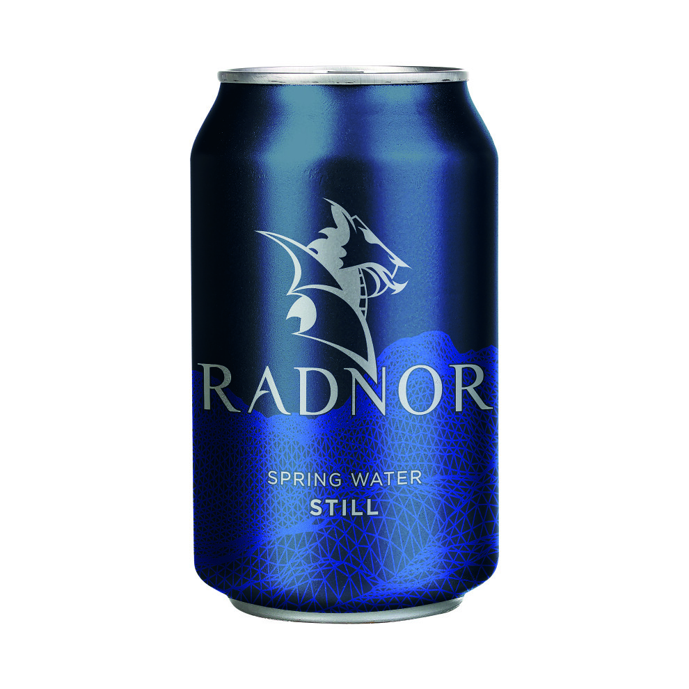 Radnor Hills Radnor Spring Water Still 330Ml Can (Pack Of 24) 0201059