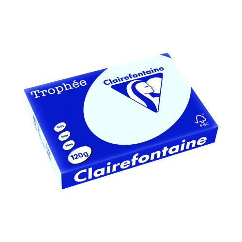 Trophee Colour Paper A4 Pastel Blue 120gsm Ream
