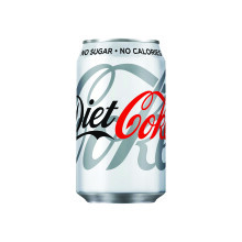 Diet Coca-Cola Soft Drink 330ml Can (Pack of 24) 0402004