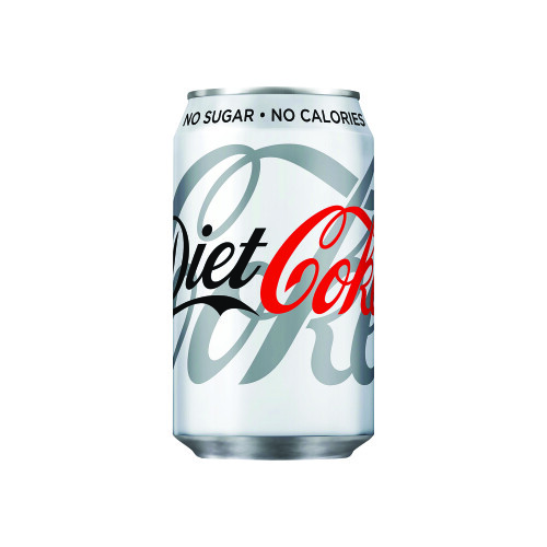 Coca Cola Diet Coca-Cola Soft Drink 330ml Can (Pack of 24) 0402004