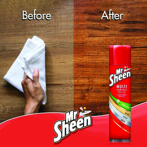 Mr Sheen Multi Surface Polish Aerosol Professional Original 250ml 3175247 1