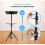 Pyle Laptop Floor Stand - Adjustable Projector & Laptop Tripod - Tall Lectern Stand 4