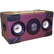 Steepletone Street Box SM0025 Bluetooth Rugged Street Speaker Purple
