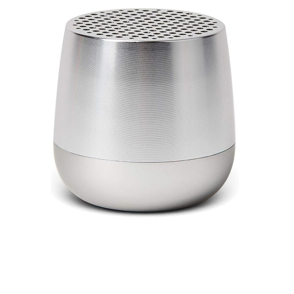 Lexon Mino+ Portable Bluetooth Mini Speaker With Hd Sound, Rechargeable And Pairable - Aluminium