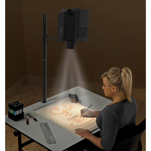 Prism Projector Tabletop Stand with Clamp Base for Desktop Projection 1