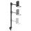 Prism Projector Tabletop Stand with Clamp Base for Desktop Projection 4