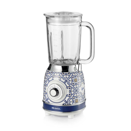Ariete Blender Ariete vintage glazen Capri 583CAP 1000 W Wit Blauw
