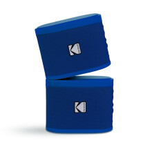 KODAK SoundDBRIX Portable Wireless Speakers - Connect up to 100 Speakers - Magnetic Dock and Powerful Sound 5W - 3H Battery Life - Blue