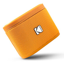 AgfaPhoto KODAK SoundDBRIX Portable Wireless Speaker ? Connects up to 100 Speakers ? Magnetic Dock and Powerful Sound 5W ? 3H Battery Life ? Orange