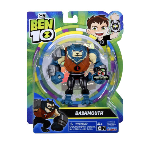 Ben 10 Ben 10 Bashmouth Basic Figure, Multi 1