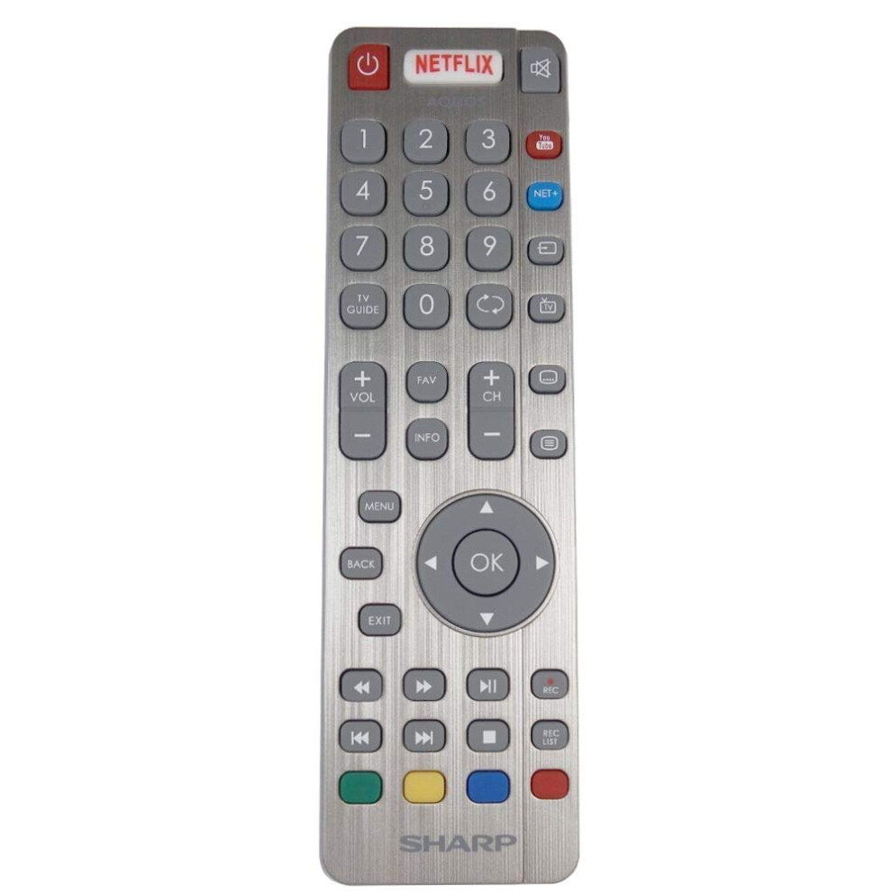 Genuine Tv Remote Control Replacement For Sharp Lc-55Cug8052k / Lc55cug8052k 5056266457831