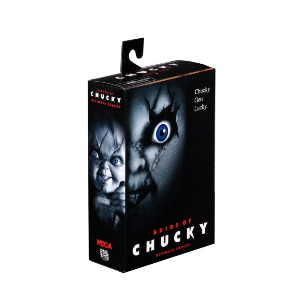 Neca Bride Of Chucky - 7" Scale Action Figure - Ultimate Damaged Chucky