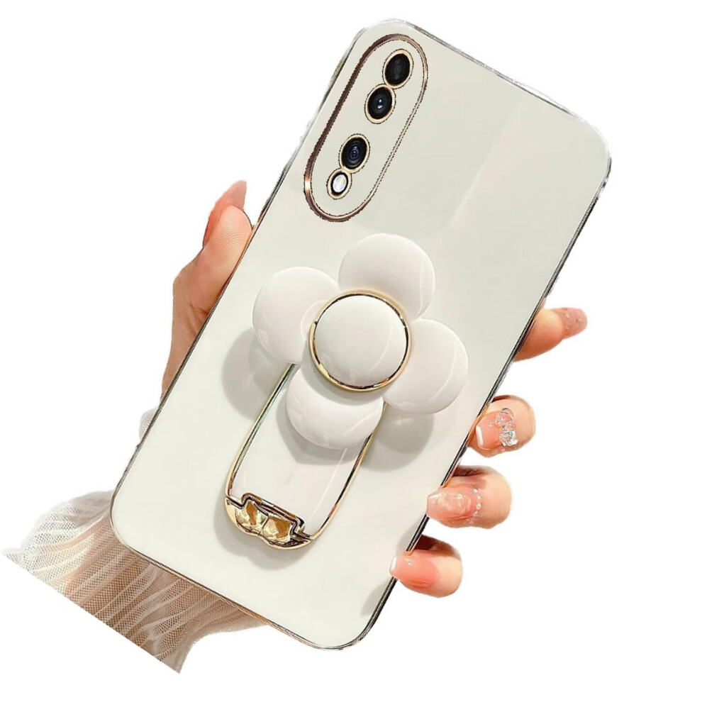 Nadoli Stress Relief Rotating Windmill Case For Honor 90, White 6482260383729