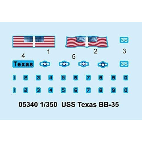 Trumpeter 1:350 - USS New Texas BB-35 2