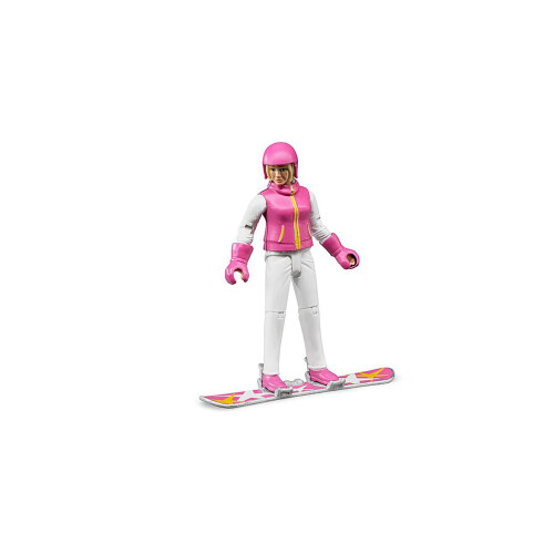 Bruder Bruder Snowboarder with Accessories