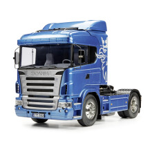 TAMIYA 56318 300156318 Electric Model Vehicle 1:14 Scania R470 Highline 4x2 BS, Assembly Kit, RC Truck, Remote Controlled, Truck, Truck, Construction