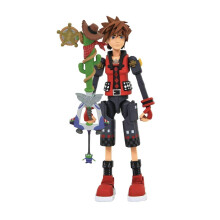 Diamond Select Toys AUG192725 Kingdom Hearts 3: Toy Story Valor Form Sora Action Figure, Multicolor