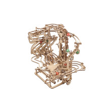 UGEARS - Circuito Mármore Madeira Mármore - Modelo de Madeira para Construir Puzz - 400 peças