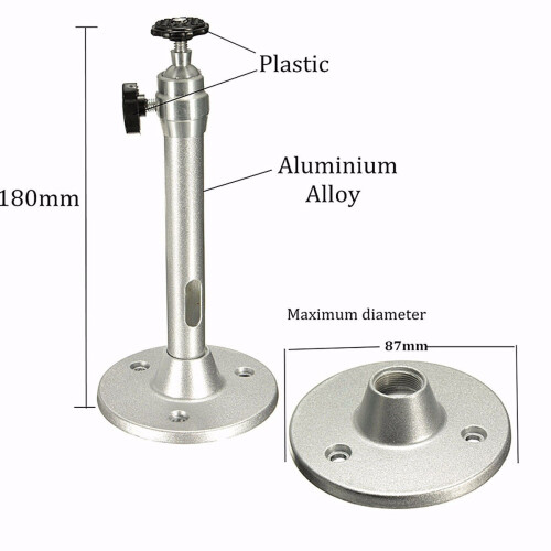 Tutoy 360 Degree Universal Wall Ceiling LCD DLP Mini Projector Bracket Mount Holder Stand 2