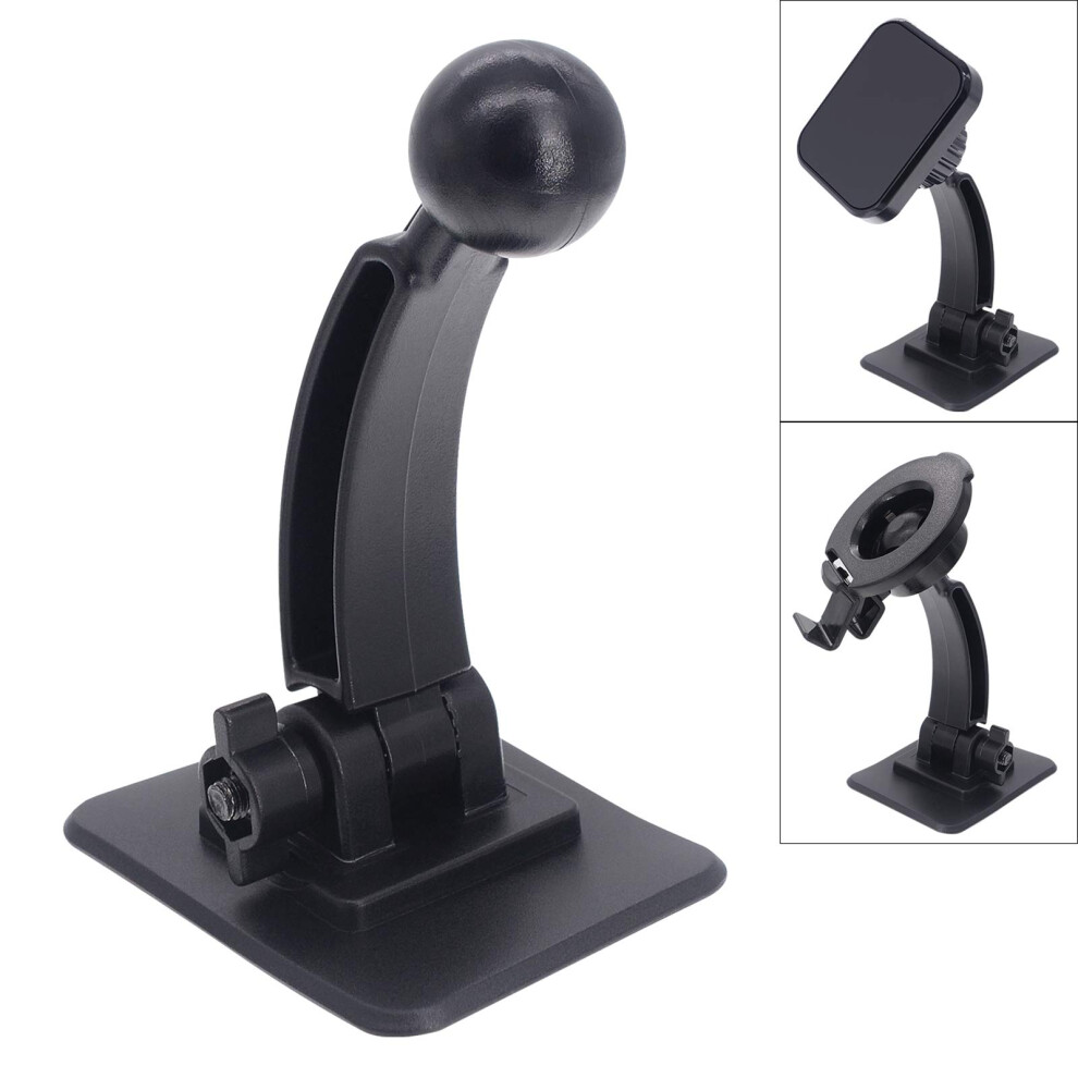 iSaddle 17mm Sticky Adhesive Mount Holder for Garmin GPS & Smart Phones - Car Windshield/Dashboard Flexible Permanent Holder Soft Base for Garmin Nuvi