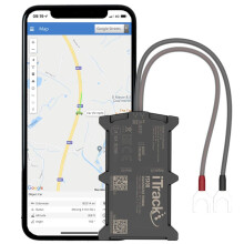 iTrack FS100 GPS Tracker - Real Time Vehicle Tracker Device - Van, Motorcycle, Caravan, Motorhome, Tractor, Coach, Bike & Car Tracker - Pay As You Go,