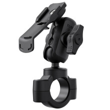 TUSITA Motorcycle Mount Double Socket Arm Handlebar Base Compatible with Garmin Handheld GPS