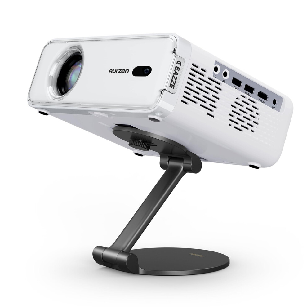 Projector Foldable Stand, Ultra-Compact Stand With Easy Setup And 180-Degree Rotation, Fits For Aurzen D1 And D1 Pro, Akiyo, Xuanpad, Yoton, Elephas 850061905291