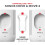 Move Speaker Wall Mount Bracket - Weatherproof White Mount Compatible with Sonos Move 3