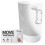 Move Speaker Wall Mount Bracket - Weatherproof White Mount Compatible with Sonos Move 1