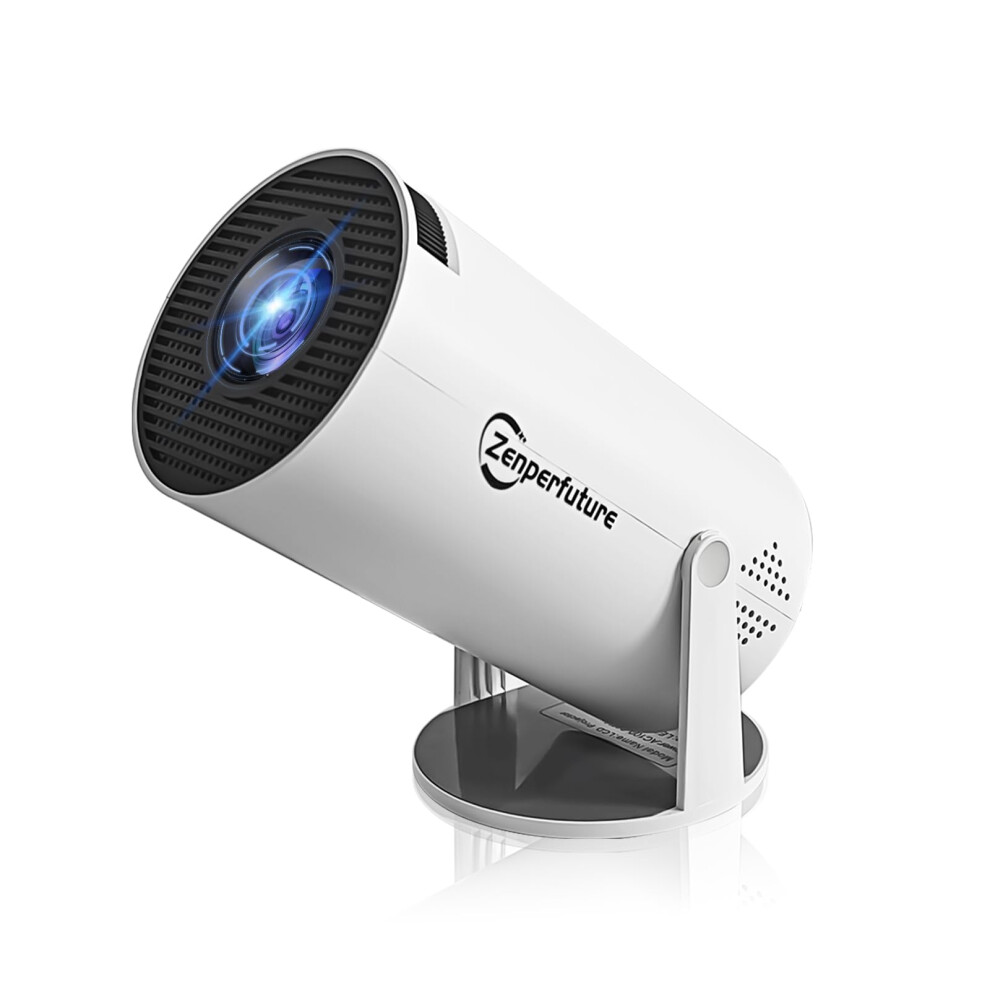 Outdoor Portable Projector, Mini Projector with WIFI 6 and Bluetooth for Bedroom, Supports 4K 1080P HD, Auto Keystone, Home Cinema Projectors