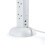 Status Status Tower Multi Plug Extension 8 Socket Extension Cable 13A Surge Protected with Neon Indicator White 2m Extension Lead S8W2MTUSBSSP4 3