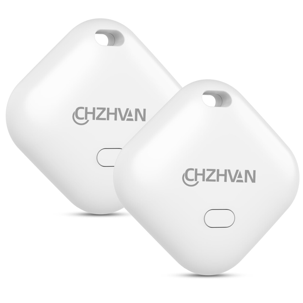 Chzhvan Key Finder, Wallet Tracker Works With Apple Find My (Ios Only), Replaceable Battery, Water-Resistant, Bluetooth Item Finder For Bags, Luggage, 765142661426