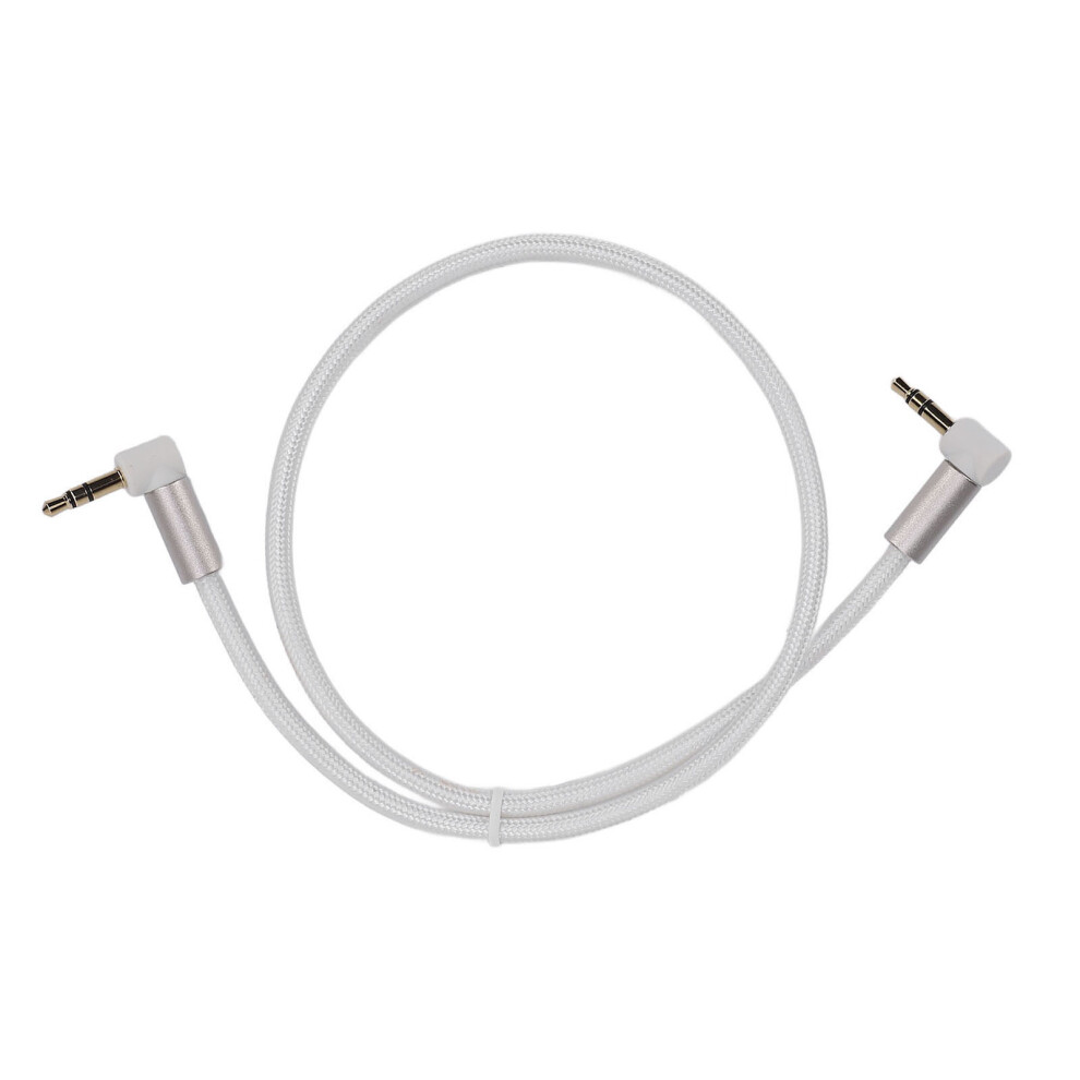 1M 3.5Mm Auxiliary Cable With Right Angle For Headphones & Mobile Devices 8211333416143