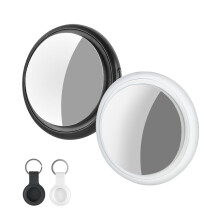 2 Pack Air Tracker Tag, Item Finder Bluetooth Smart Tracker Tags Works with Find My App (iOS Only),Tracker for Keys,Luggage,Bags,Wallets,Pet
