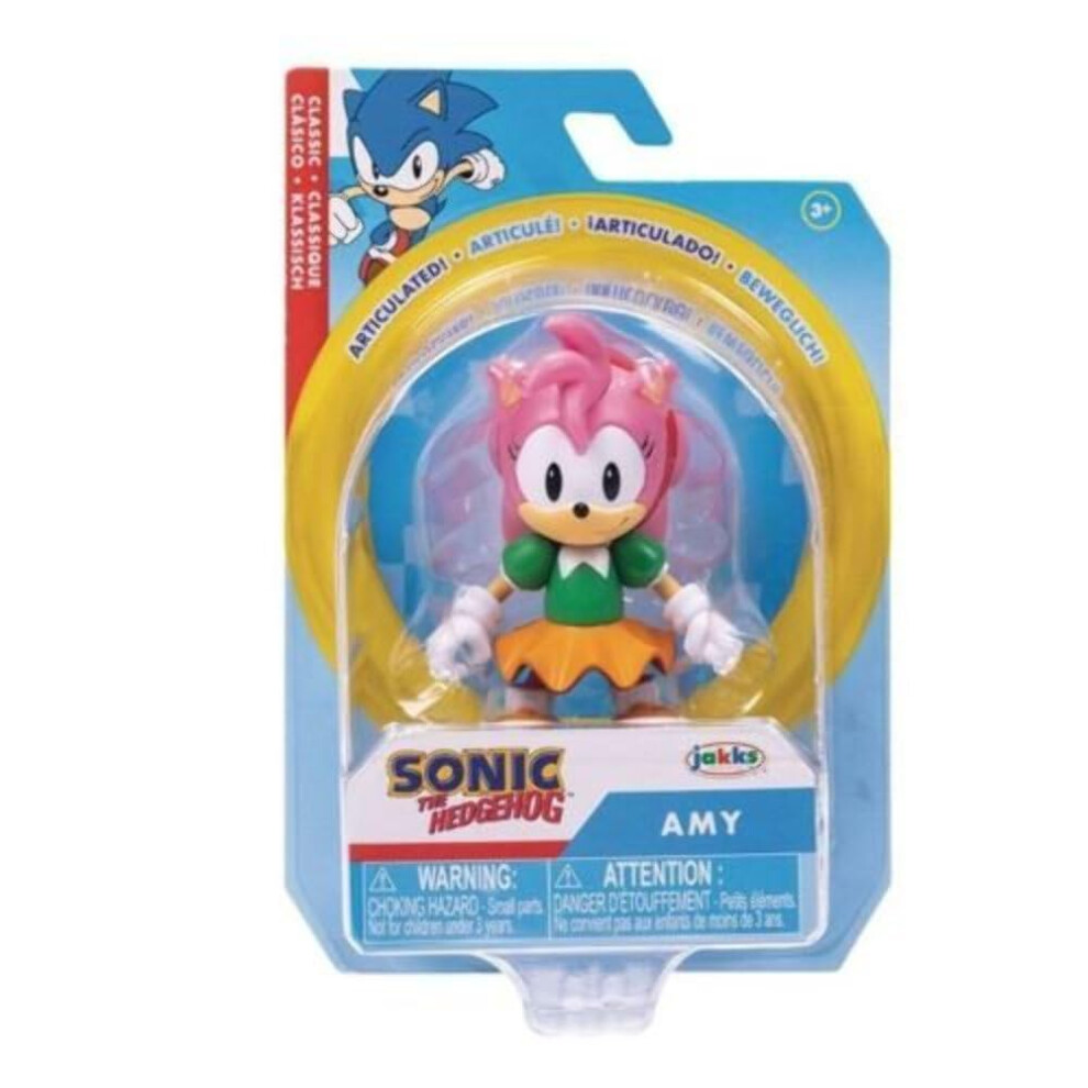 Sonic The Hedgehog Action Figure Amy (Sonic The Hedgehog) 5 Inch Collectible Toy