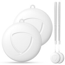 Air Tracker Tag Item Finders - 2 Pack Smart Tag Bluetooth Key Finder Compatible with Apple Find My (IOS Only), Trackers Devices for Wallets, Bike,