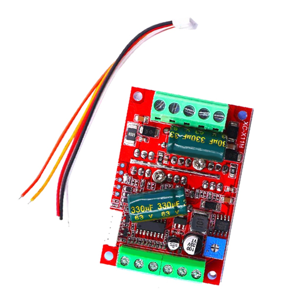 Dc 6-60V 16A 400W 3 Phases Hall Brushless Motor Controller Board Bldc Pwm Plc Driver Module 4852145459603