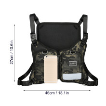 Breathable Fly Fishing Vest with Chest Pack - Lightweight Outdoor Fishing Gear