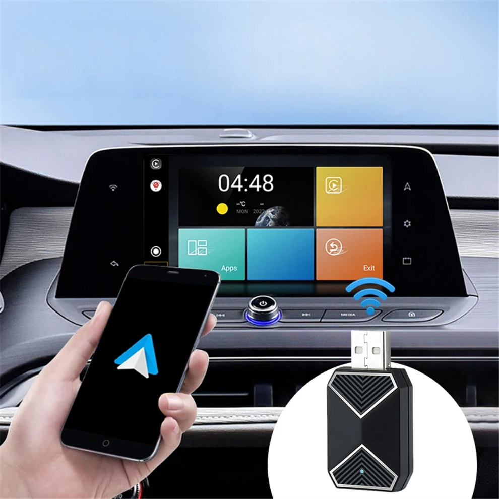Saudism Wireless Carplay Auto Mini Box Bt Wifi Carplay Dongle Usb Plug&Play For Android 11
