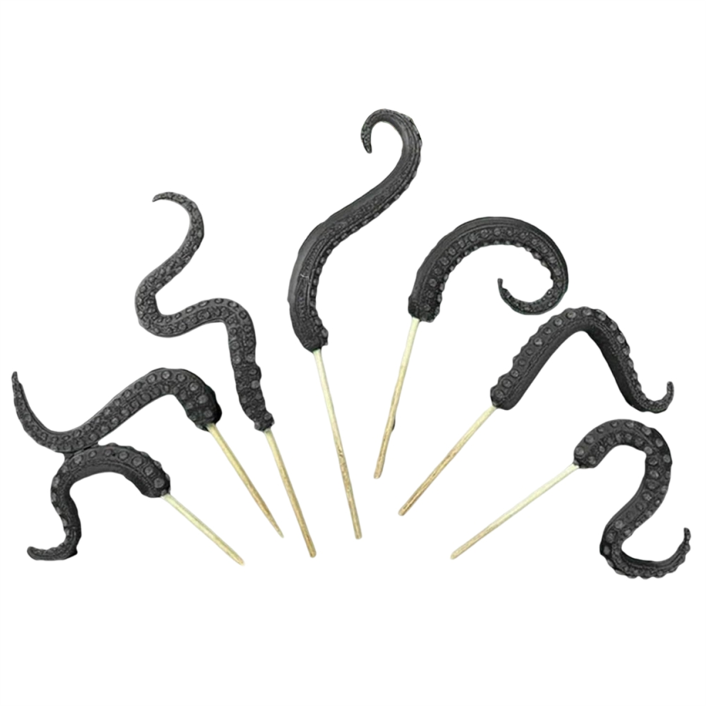 Tentacle Plant Decoration, Octopus Art Interior Decoration Garden, Ornaments Black-image-OPC-PJC7JWB-NEW