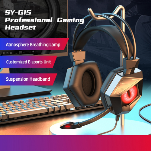 Wired Gaming Headset with Microphone for Switch PC Computer Laptop Headphone C 2